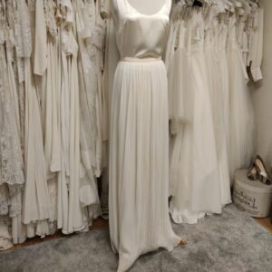 Jupe mariage en soie Elise Hameau depot vente Toulouse