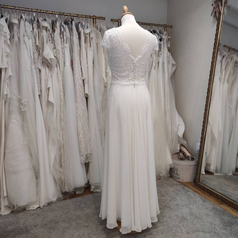 Top Jupe mariée bohème Plumetis Robe mariage fluide Plumetis Toulouse