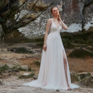 robe mariée avec fente Toulouse